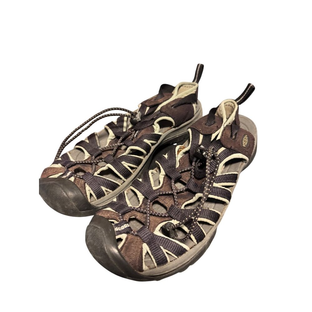Keen Hiking Water Sport Sandals Black Brown Comfort Outdoor Travel Athleisure